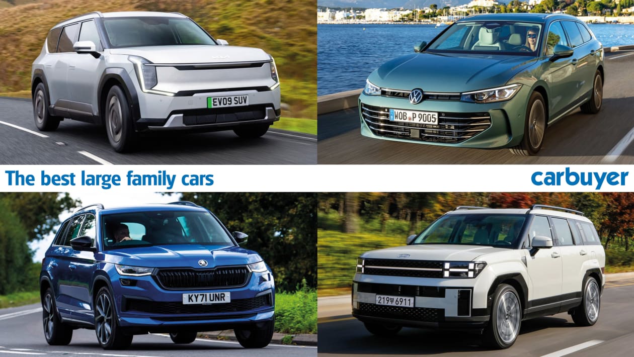 Top 10 best large family cars 2024 Carbuyer